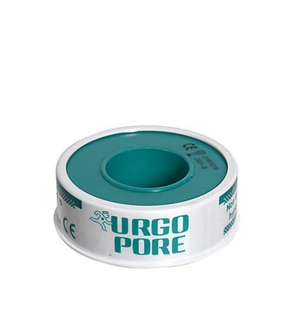 URGO PORE pleistras iš celiuliozes 1,25 cm x 5 m