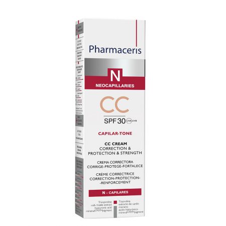 PHARMACERIS N, Capilar Tone-CC kremas, SPF30, 40ml (dėž.)