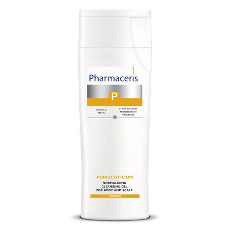 PHARMACERIS P, Puri Ichtilium-kūno ir galvos valomasis gelis, 250ml