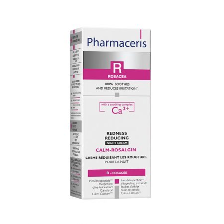 PHARMACERIS R, Calm Rosalgin-raminamasis kremas mažinantis paraudimus, 30ml (dėž.)