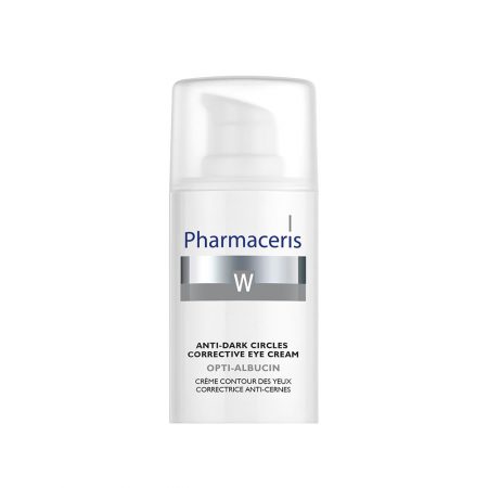 PHARMACERIS W, Opti Albucin – skaistinamasis paakių kremas, SPF 15