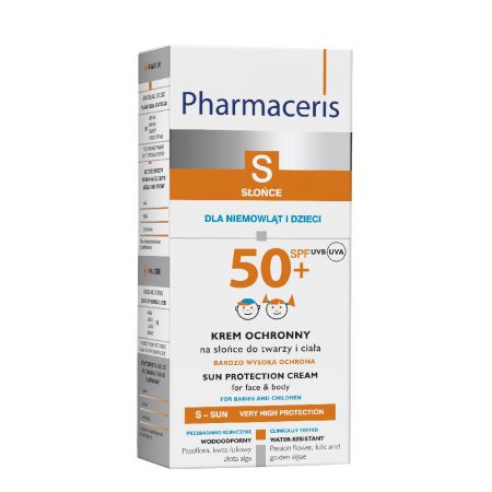 PHARMACERIS S, Apsauginis kremas vaikams, SPF50+